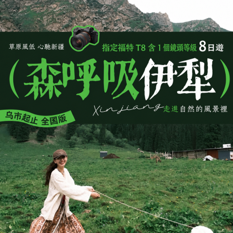 福特T8含1個鏡頭等級8日遊 森呼吸伊犁