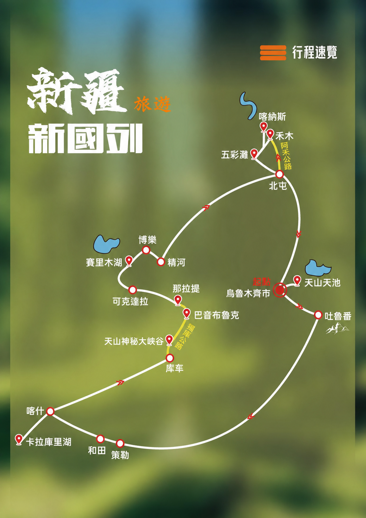 2026新国列·南北疆专列14日奢享 介绍图1
