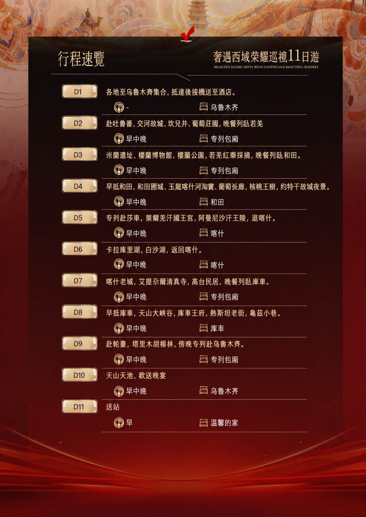 2026新东方快车10月西域鎏金 介绍图7